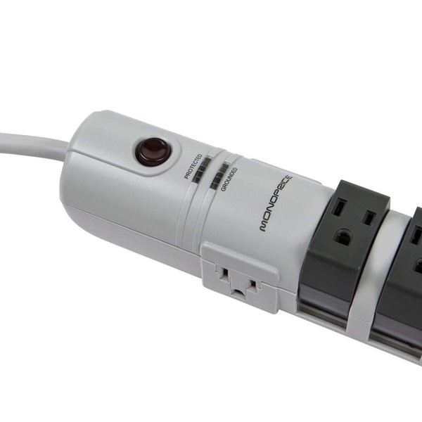 Monoprice Rotating Surge Strip, 8 Outlet 11146